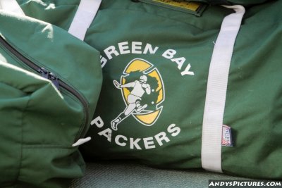 Green Bay Packers Equipment Department bags