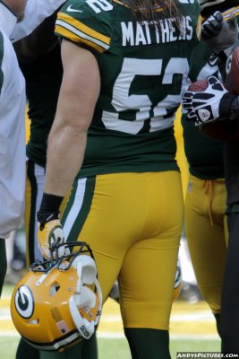 Green Bay Packers LB Clay Matthews