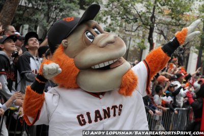 San Francisco Giants minor league San Jose mascot