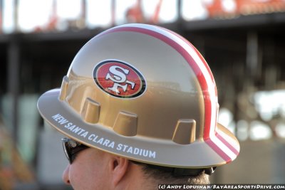 New Santa Clara Stadium hard hat