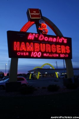 Green Bay McDonald's at Night