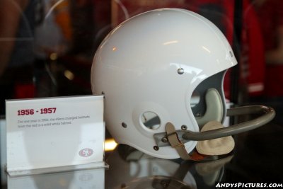 49ers helmet 1956-57