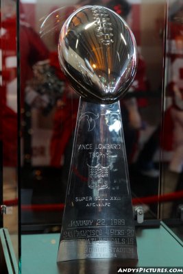 Super Bowl XXIII trophy