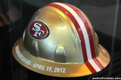 San Francisco 49ers hard hat