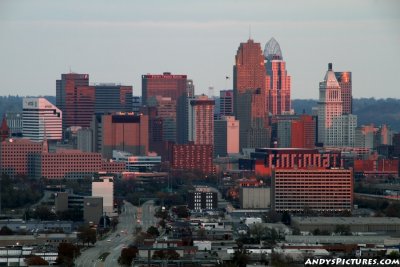 Downtown Cincinnati from Price Hill