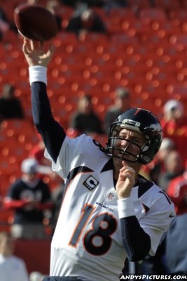 Denver Broncos QB Peyton Manning