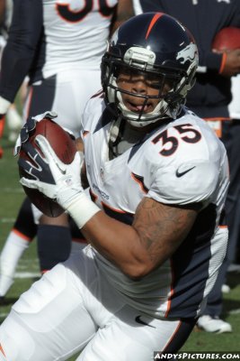 Denver Broncos RB Lance Ball