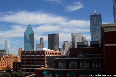 Dallas Skyline from 7th Floor of the Texas School Book Depository