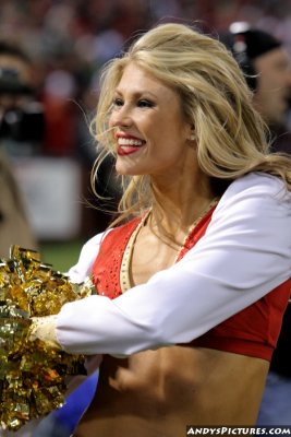 San Francisco 49ers cheerleader