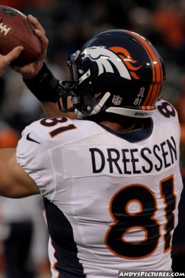 Denver Broncos TE Joel Dreessen