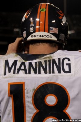 Denver Broncos QB Peyton Manning