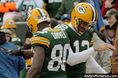 Green Bay Packers QB Aaron Rodgers & WR Donald Driver