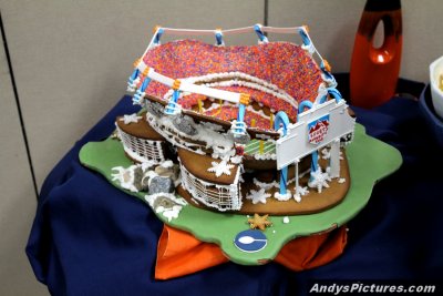 Gingerbread version of Sports Authority Field