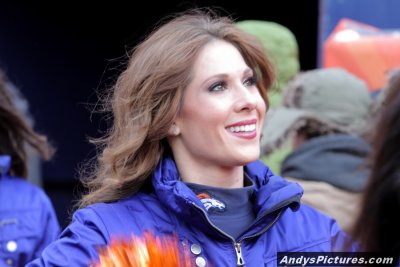 Denver Broncos cheerleader