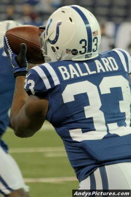 Indianapolis Colts RB Vick Ballard