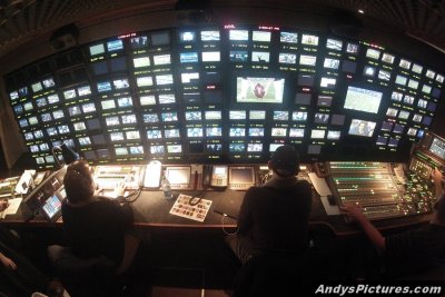 Inside the CBS Sports Production Truck