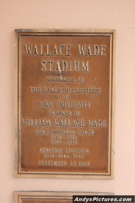 Wallace Wade Stadium - Durham, NC