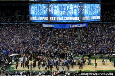 2012 Final Four champion Kentucky Wildcats