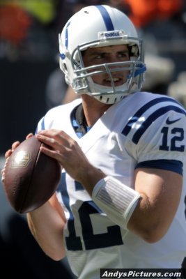 Indianapolis Colts QB Andrew Luck (1st NFL start)