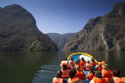 Speed boat, Cañon del Sumidero