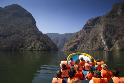 Speed boat, Cañon del Sumidero