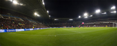 Philips Stadium during the game