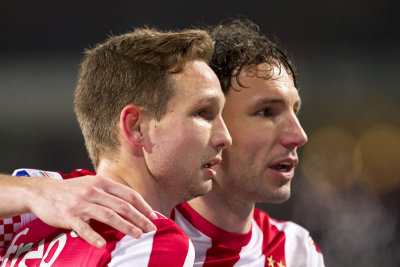 Tim Matavz and Mark van Bommel