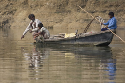 Boat on the Ganges