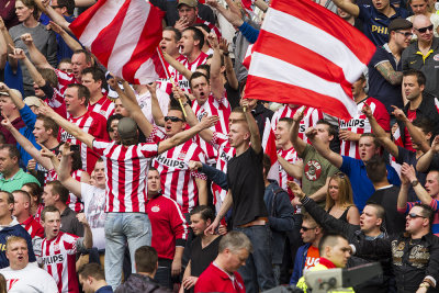 The PSV crowd