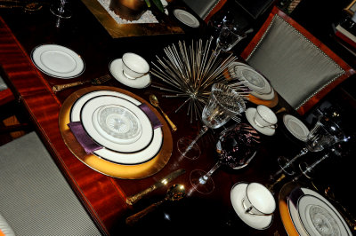 I set the table so where's the food?
