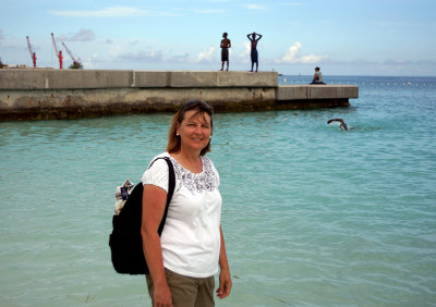 Heather in Bahamas