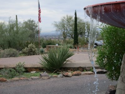 Fountain at Taliesin West