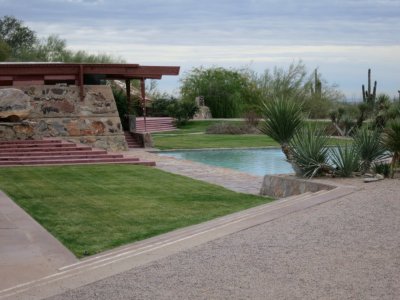 Pool at Taliesin West