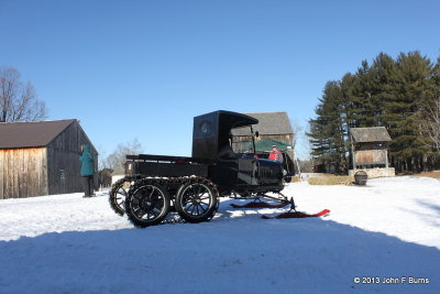 Model TT Ford Truck Snowmobile