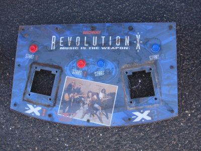 revolution X control panel