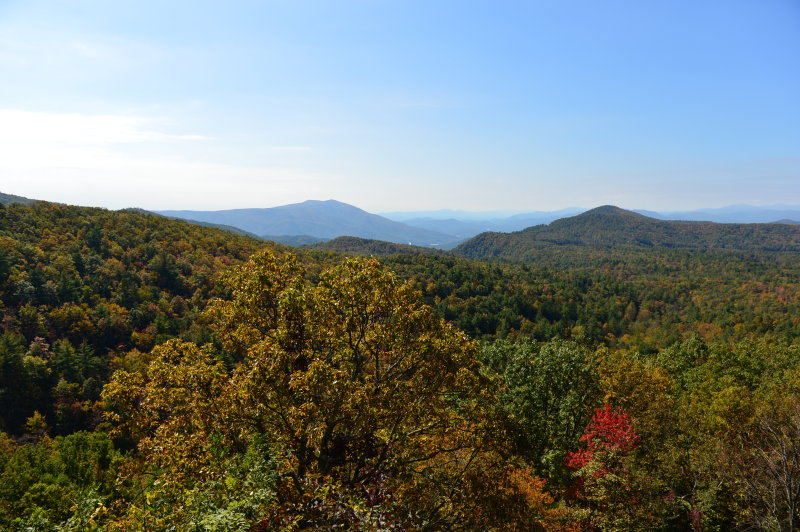 Just before peak @3056 Ft.