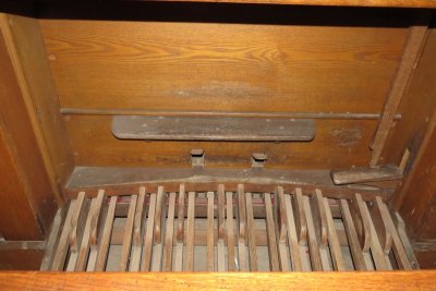 St Andrew Church, Cranford - Trustam Organ - Foot Pedals