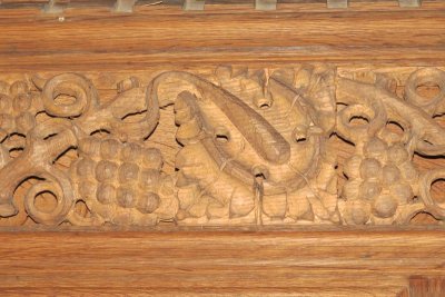 St Andrew Church, Cranford - Carving