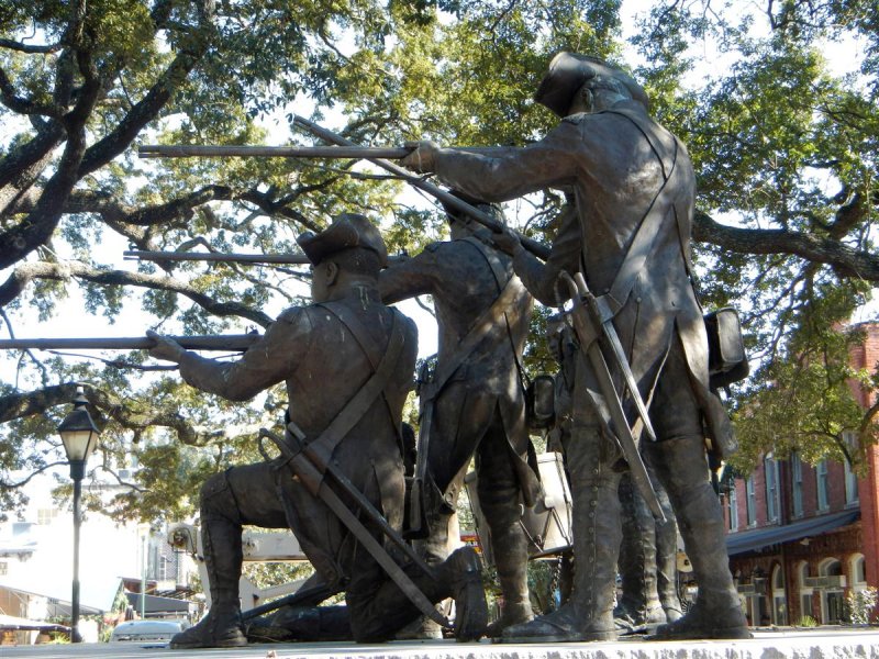 Battle of Savannah Monument