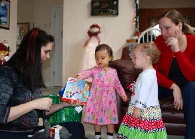 Opening presents