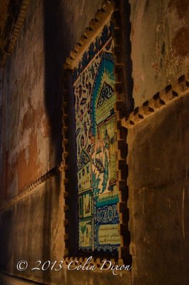Hagia Sophia wall painting.