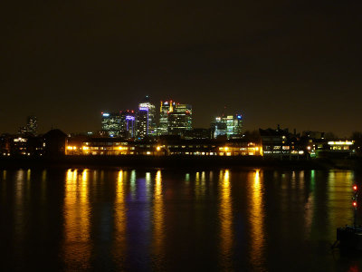 Reflections of Canary Wharf
