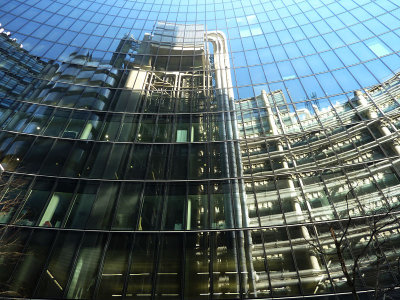 Reflections of the Lloyds Building