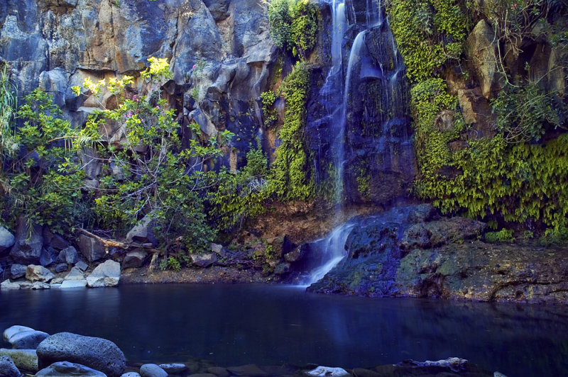 Nachal El-Al The Black Waterfall