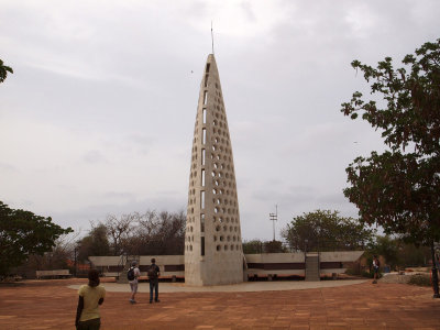 Memorial at the top