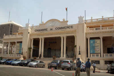 The chamber of commerce building