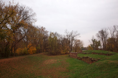 View from the road leading to Whites Ferry