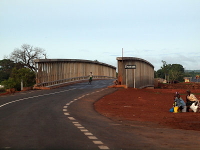 Bridge across the Gambia river