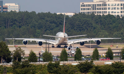 A380 from the rear