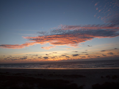 The last morning at Galveston